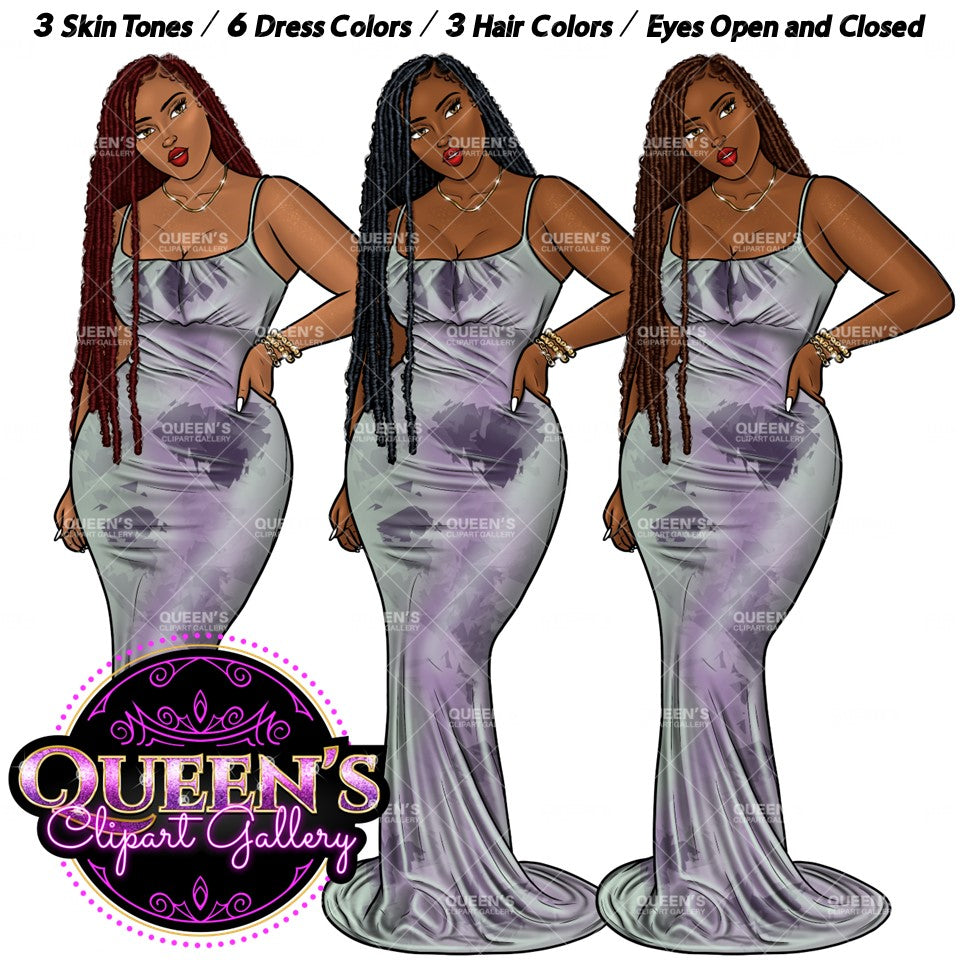 Afro girl clipart, Fashion girl clipart, Black woman clipart, Black girl magic, Curvy girl clipart, Girl boss, Lady boss, Party girl clipart