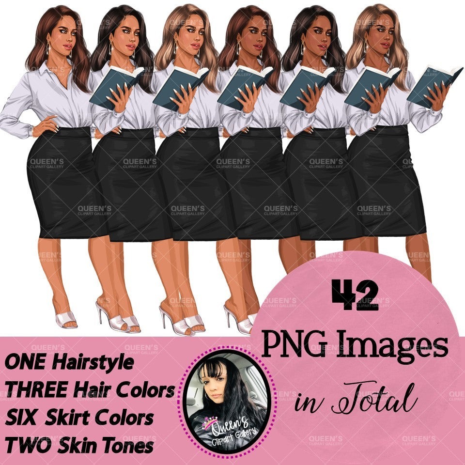 Teacher clipart, Teachers, Teaching clipart, Lady Boss clipart, Afro Teacher clipart, Teacher's Day clipart, Fashion girl, Boss Woman