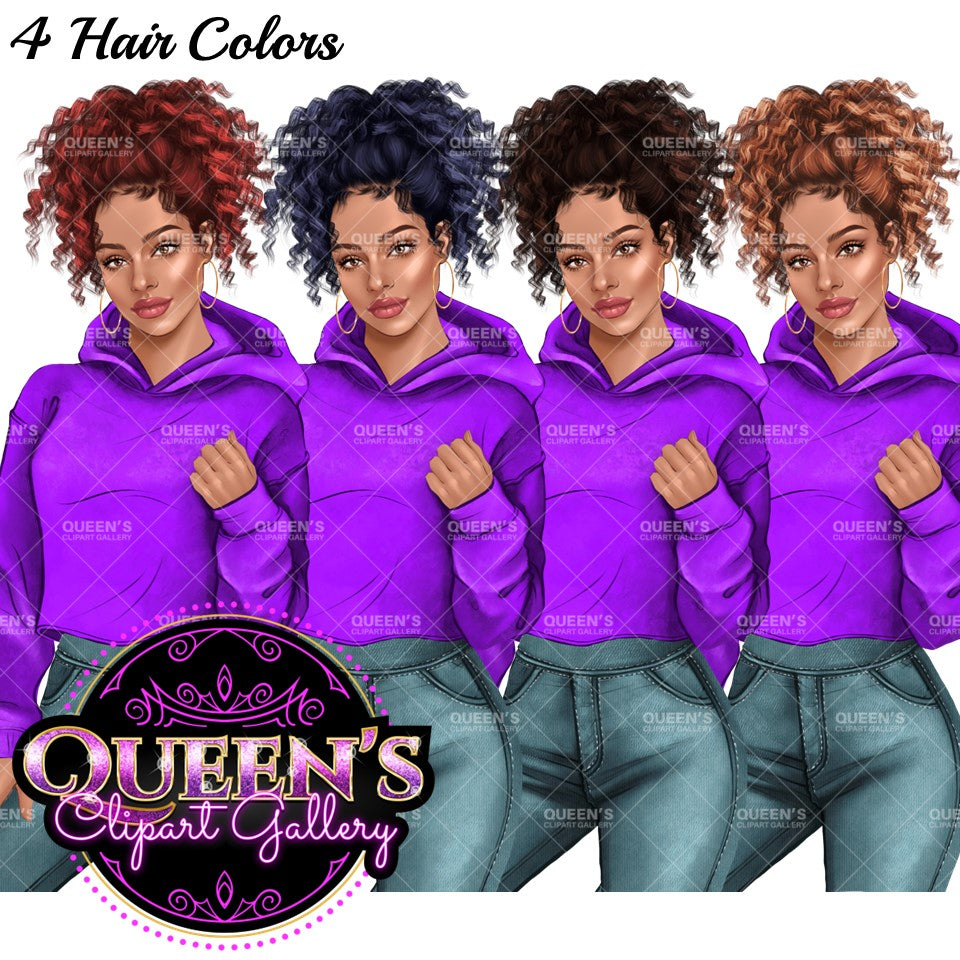 Denim jeans girl, Jeans girl clipart, Teenager clipart, Fashion girl clipart, Fashion illustration, Girl clipart, Denim Girl, Teen girl