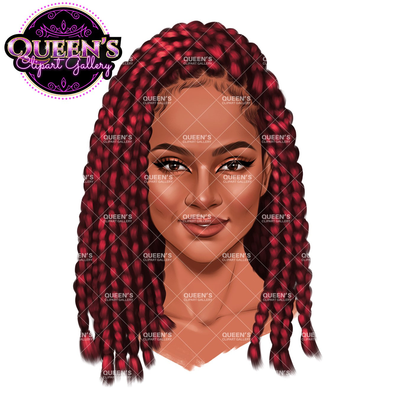 Woman Face, Afro Face Clipart, Face Clipart, Hairstyles, African American Woman Face Clipart, Black Girl Magic, Fashion Girl, Head Clipart