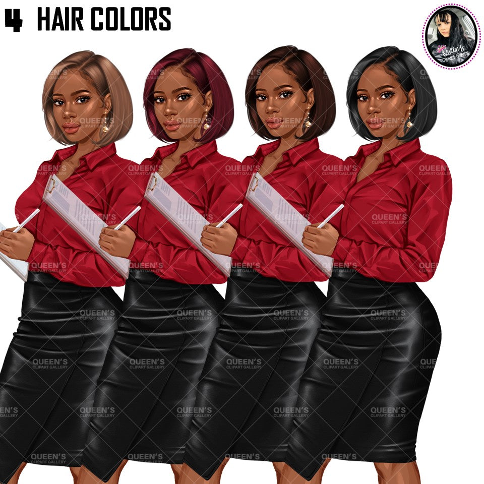 Afro Teacher clipart, Teachers, Teaching clipart, Lady Boss clipart, Teacher clipart, Teacher's Day clipart, Fashion girl, Boss Woman clipart