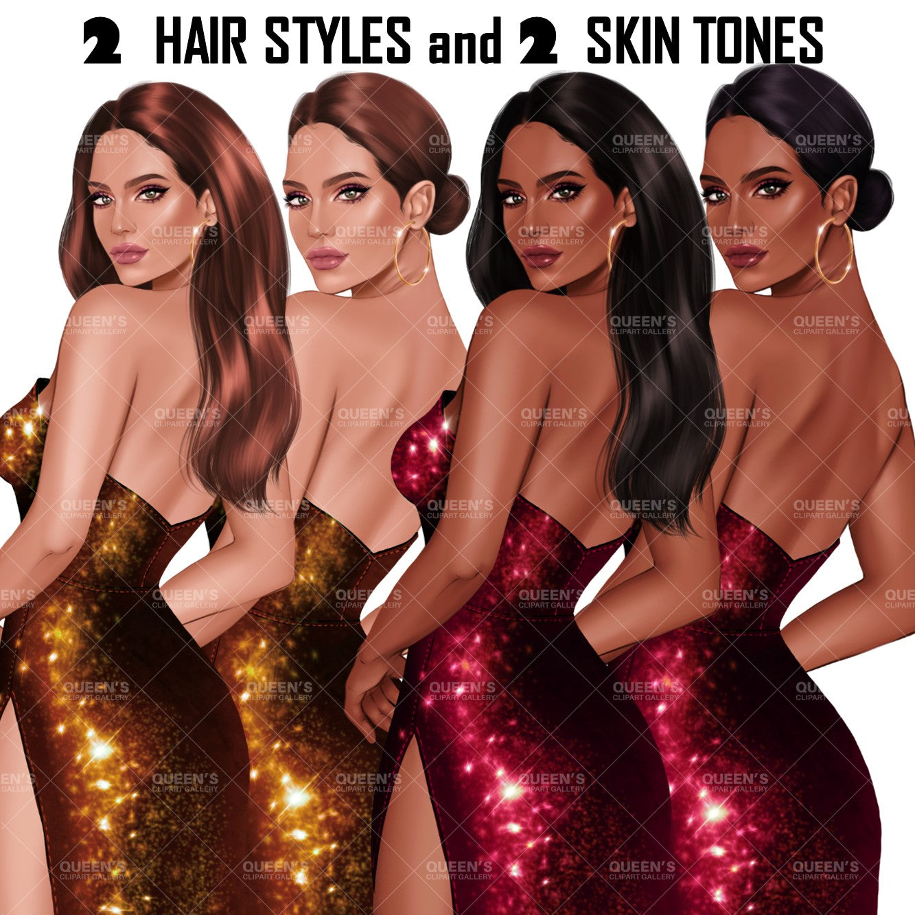 Elegant woman, Lady boss, Woman clipart png, Fashion girl clipart, Fashion illustration clipart, Curvy girl, Woman in dress, Fashion woman