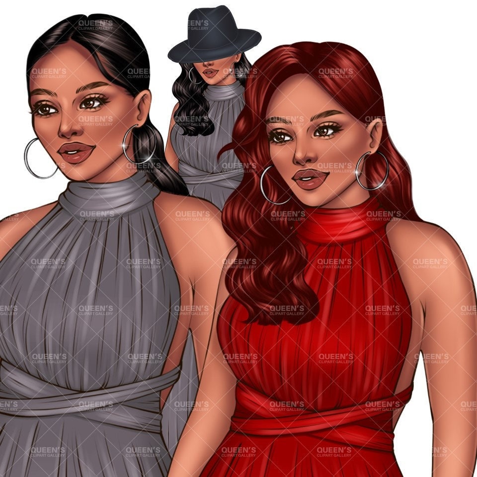 Boss girl, Fashion girl clipart, Fashion illustration clipart, Boss lady clipart, White woman clipart, Planner girl clipart, Curvy woman png