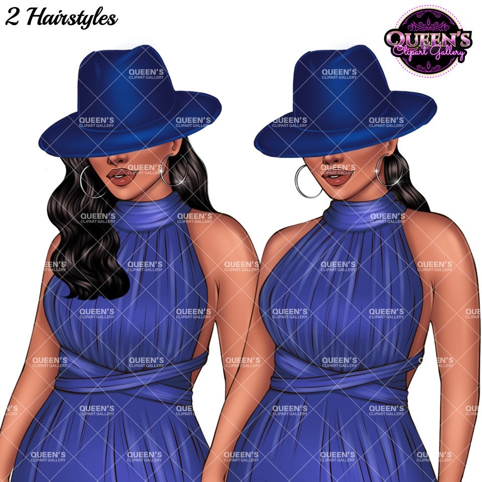 Fashion Woman Clipart PNG | Elegant Jumpsuit Clipart | Woman Illustration | Fashion Illustration PNG