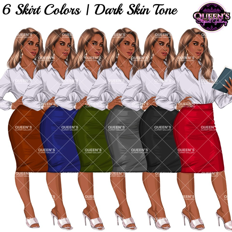 Teacher Clipart | Professional Woman PNG | Business Woman Clipart | Female Educator Illustration | Office Woman Illustration | Fashion Girl