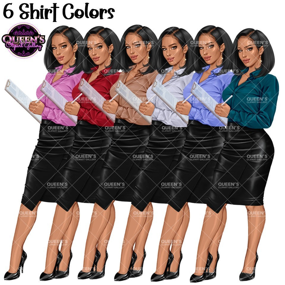 Business Woman Clipart Bundle | Professional Woman PNG Collection | Fashion Girl | Fashion Illustration