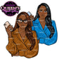 Fashion Clipart | Black Girl Magic Clipart | Black Girl Clipart | Afro Girl Clipart | Afro Woman | Phone Clipart | Cellphone | Stickers