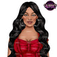 Fashion Woman Clipart PNG | Elegant Woman Clipart | Stylish Girl PNG | Fashion Illustration | Dress Clipart