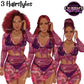 Floral swimsuit clipart PNG featuring a stylish African American woman in a floral bathing suit with sheer cover-up, with multiple hairstyles and transparent background. Fashion African American woman clipart PNG, stylish female illustration for planners, websites, branding, and commercial use.