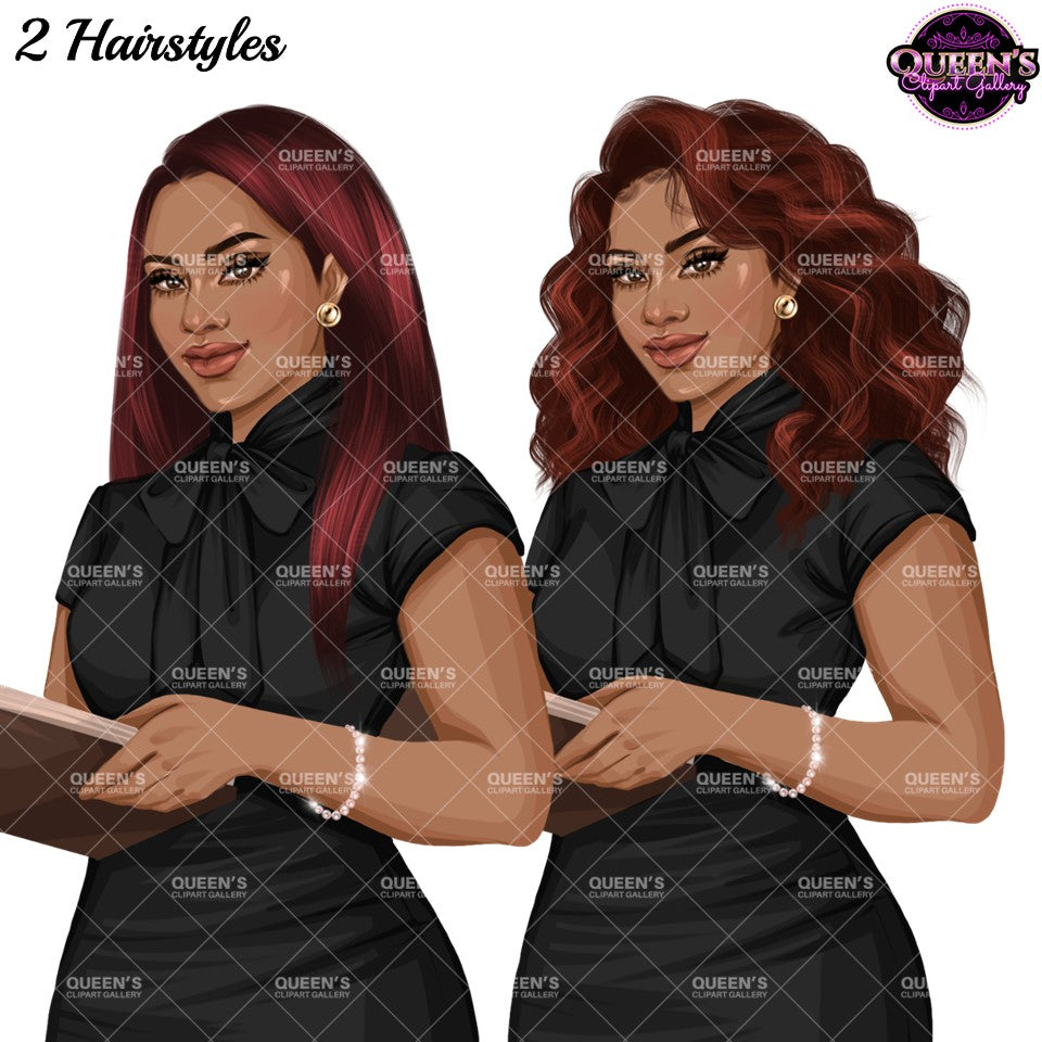 Teacher Clipart PNG | Professional Woman Clipart | Female Teacher PNG | Business Woman Clipart | Professional Woman Illustration