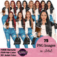 High School Teen Girl Clipart PNG | Diverse Teen Girls Clipart | Fashion Teen Girls | School Girl Graphics | Teenager PNG