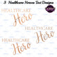 Black Nurse Clipart PNG | African American Nurse Clipart | Healthcare Hero PNG | Medical Scrubs Clipart | Nurse Illustration