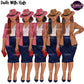 African American woman clipart wearing fedora hats with pink and brown blazers, PNG images with transparent backgrounds.