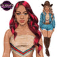 Country Girl Clipart PNG | Western Cowgirl Woman Clipart | Southern Fashion Girl Illustration | Blonde Cowgirl PNG