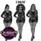 Afro woman in leather clothes, Girl boss, Lady boss, African American woman, Fashion girl clipart, Fashion illustration clipart, Curvy girl