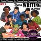 High School Teen Clipart Bundle | Teen Student Clipart | High School Students PNG | Diverse Teenagers Clipart