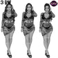 Women Swimwear Clipart Bundle | Curvy Summer Fashion Clipart | White Woman And Afro Woman PNG | Floral Fashion Illustration