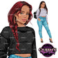 Denim jeans girl, Jeans girl clipart, Teenager clipart, Fashion girl clipart, Fashion illustration, Teen girl clipart, Denim Girl Clipart