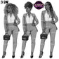 Afro Woman in Suit Clipart PNG | Black Girl Magic Business Woman | Boss Lady Clipart | Executive Woman PNG | Professional Woman Graphics