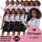 Business Woman Clipart Bundle | Professional Woman PNG Collection | Fashion Girl | Fashion Illustration