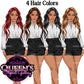 Girl boss | Lady boss | Afro girl clipart | Fashion girl clipart | Fashion illustration | Curvy girl | Woman in shorts | African American Woman