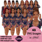 Floral swimsuit clipart PNG featuring a stylish African American woman in a floral bathing suit with sheer cover-up, multiple hairstyles, hair colors, outfit color variations, and transparent background. Fashion African American woman clipart PNG, stylish female illustration for planners, websites, branding, and commercial use.