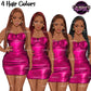 Leather Dress Woman Clipart Bundle | Black Woman and White Woman Clipart | Fashion Woman PNG | Curvy Woman Clipart | Fashion Girls