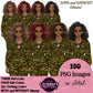 Military Female Soldier | Military Women Clipart | Female Soldier PNG Bundle | Veteran's Day Illustration
