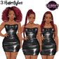Leather Dress Woman Clipart Bundle | Black Woman and White Woman Clipart | Fashion Woman PNG | Curvy Woman Clipart | Fashion Girls