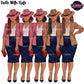African American woman clipart wearing fedora hats with pink and brown blazers, PNG images with transparent backgrounds.
