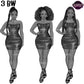 Leather Dress Woman Clipart Bundle | Black Woman and White Woman Clipart | Fashion Woman PNG | Curvy Woman Clipart | Fashion Girls