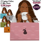 Black Woman Flat Clipart Bundle | Flat Illustration | Flat Design | Black Woman Clipart | Black Girl Magic