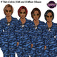 Military Female Soldier | Military Women Clipart | Female Soldier PNG Bundle | Veteran's Day Illustration