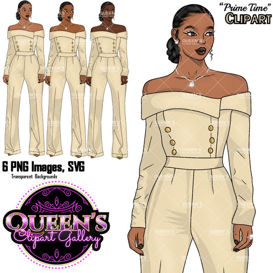 Black girl PNG | Afro girl clipart | Fashion girl clipart | Black woman clipart | Black girl magic | Curvy girl clipart | African American