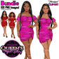 Diverse women clipart bundle featuring Black and White women in stylish mini dresses with long hair, braids and natural afro hairstyles, fashion PNG illustrations with transparent backgrounds