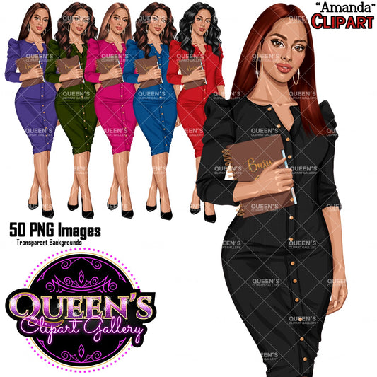 Boss girl, Fashion girl clipart, Fashion illustration clipart, Curvy girl clipart, White woman clipart, Business woman, Curvy woman png, Girl boss, Planner girl