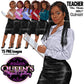 Teacher clipart illustration featuring a Black woman with long braids, wearing a white button-up shirt and black skirt, holding a clipboard. African American Teacher clipart PNG, classroom educator illustration for worksheets, lessons, and classroom resources. Professional woman clipart PNG, stylish office worker illustration for business and commercial projects, digital download.