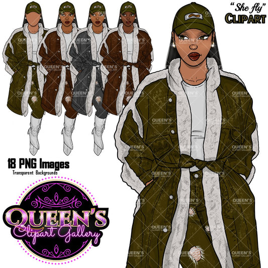 Afro girl clipart, Fashion clipart, Black woman clipart, Black girl magic, Fashion girl clipart, Girl boss clipart, Black girl png, Afro girl