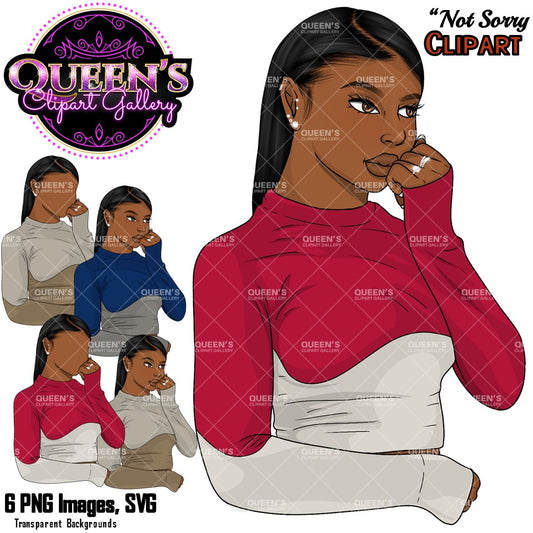 Afro girl clipart | Fashion clipart | Black woman clipart | Black girl magic | Fashion girl clipart | Girl boss clipart | Teenager Clipart