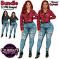 Curvy Woman Clipart Bundle | Afro Woman PNG | Fashion Woman Clipart | Leather Jacket Girl Illustration | Denim Jeans Girl Clipart
