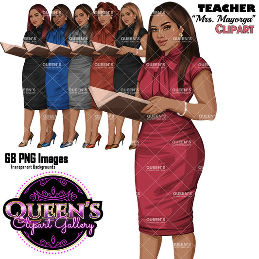Teacher Clipart PNG | Professional Woman Clipart | Female Teacher PNG | Business Woman Clipart | Professional Woman Illustration