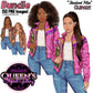 High school African American Afro teen girl clipart and White girl teen clipart PNG featuring a fashionable Afro female student holding books with multiple hairstyles, hair colors, jacket color variations, and transparent background for educational projects. Teen illustration for commercial use projects and instant digital download. High school teen clipart PNG, multicultural teenager illustration for classroom resources and educational projects.