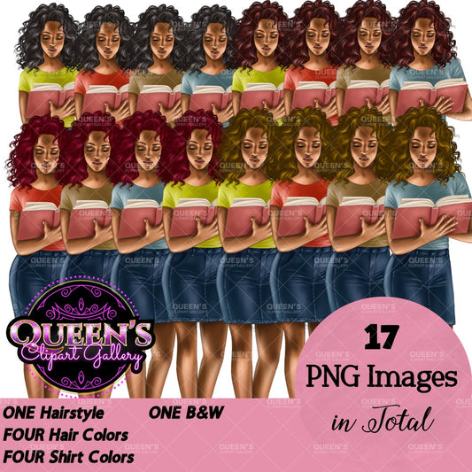 Book reader, Woman reading a book, Reading, Teenager clipart, Student girl clipart, Woman clipart, Fashion girl clipart, Fashion illustration clipart