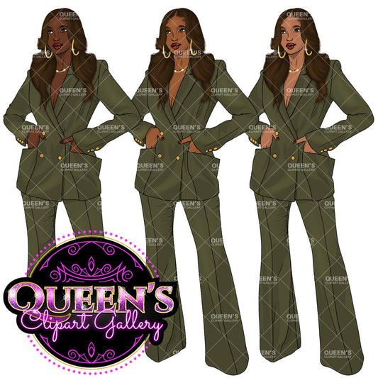 Boss lady | Boss woman | Afro girl clipart | Fashion clipart | Black girl magic | Fashion girl clipart | Girl boss clipart | Black girl png | Curvy girl