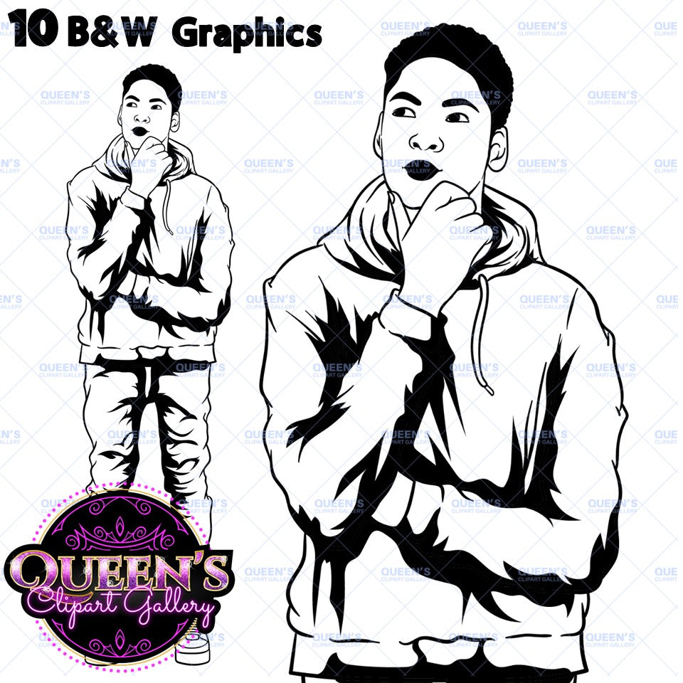 Teenagers, Male Teen Clipart, Female Teen Clipart, Teenager Girl Clipart, Teenager Boy Clipart, Student Boy Clipart, Teens Thinking, Student