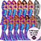 Mermaid Clipart PNG | Mermaid Illustration | Mermaid Woman Clipart | Mermaid Art | Ocean Clipart