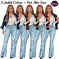 Black Woman Clipart PNG | African American Woman Clipart | Fashion Girl PNG | Leather Jacket Clipart | Denim Jeans Girl Clipart