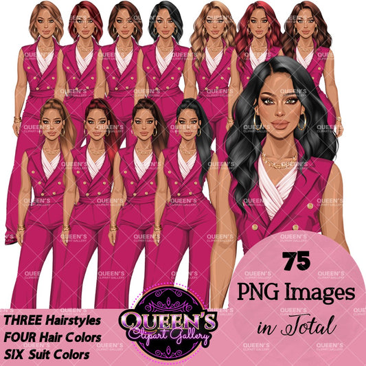 Boss lady, Business Lady, Lady boss clipart, Boss babe, Fashion girl clipart, Business woman clipart, Fashion illustration, Woman in suit