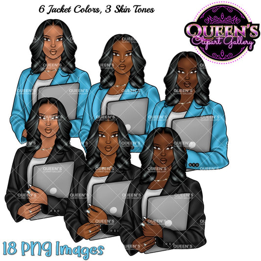 African American woman | Lady boss clipart | Teacher clipart | Afro woman | Boss lady | Black girl magic | Fashion girl clipart | Afro girl