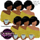 Black Woman Coffee Flat Illustration | Coffee Lover Clipart | Afro Woman Clipart | Coffee Illustration | Flat Illustration | Flat Design
